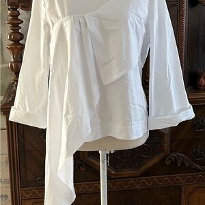 Zara Elegant White Blouse